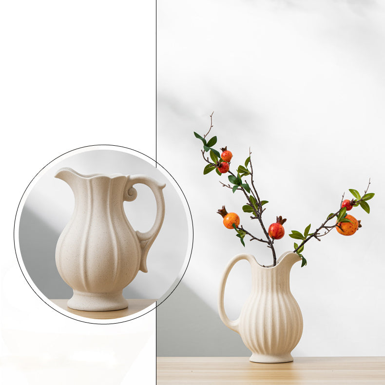 Modern ceramic vase for living room